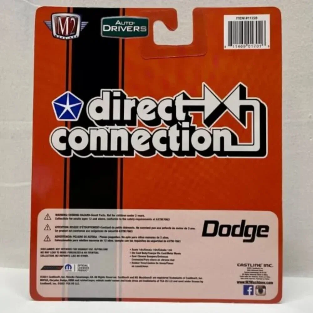 M2 Machines 1971 Dodge‎ Charger R/T Hemi R82 Auto-Drivers 1:64 Direct Connection